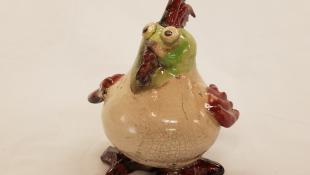 Raku Rooster